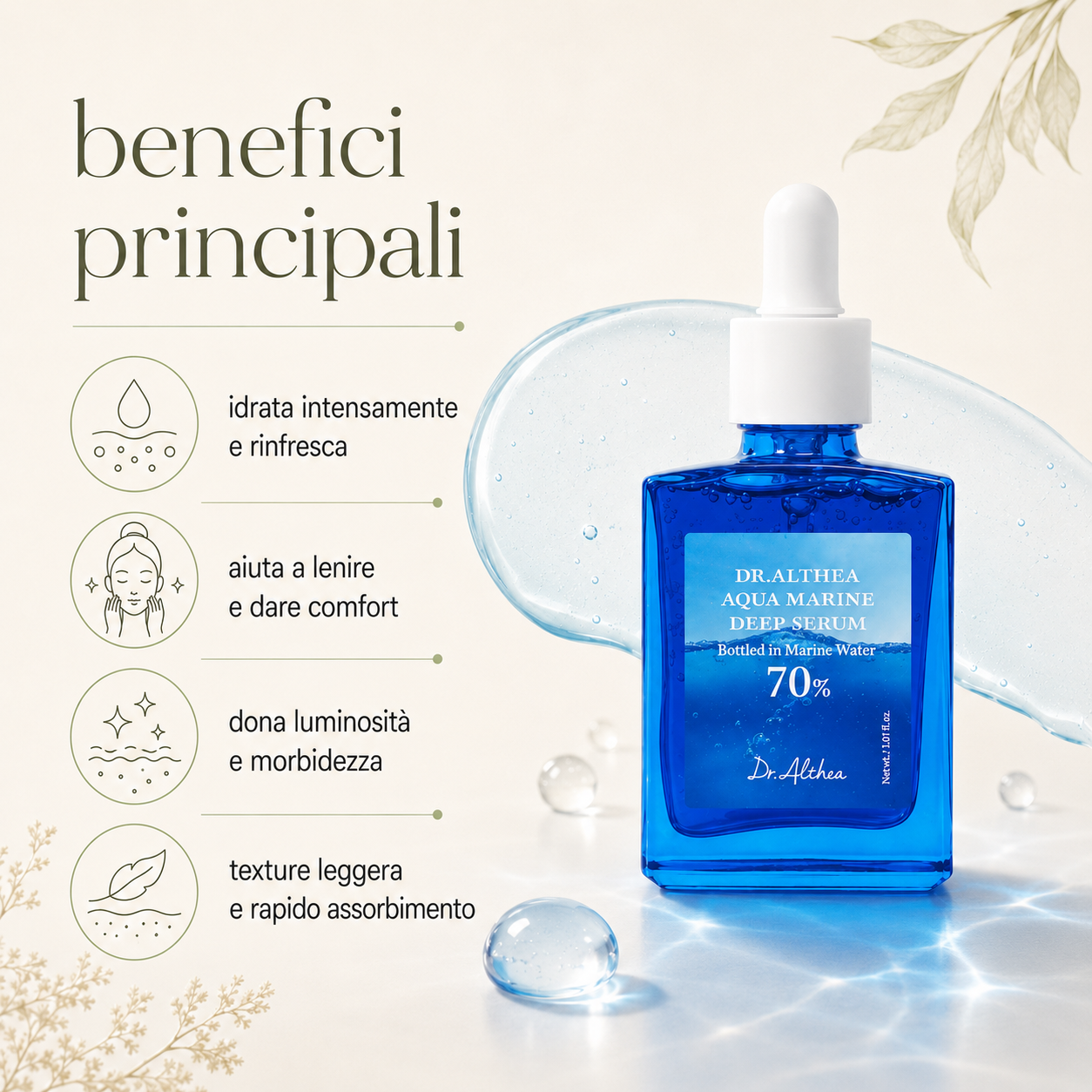 Dr. Althea – Aqua Marine Deep Serum - immagine 2