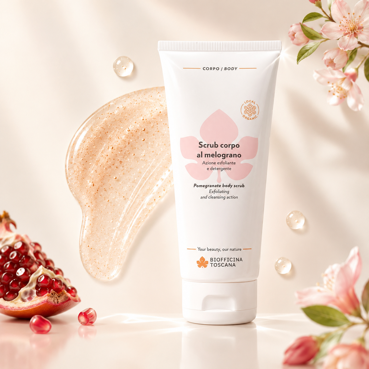Biofficina Toscana – Scrub Corpo al Melograno