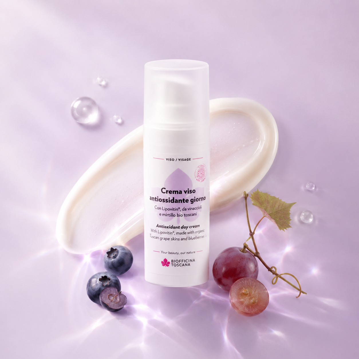 Biofficina Toscana – Crema Viso Antiossidante Giorno