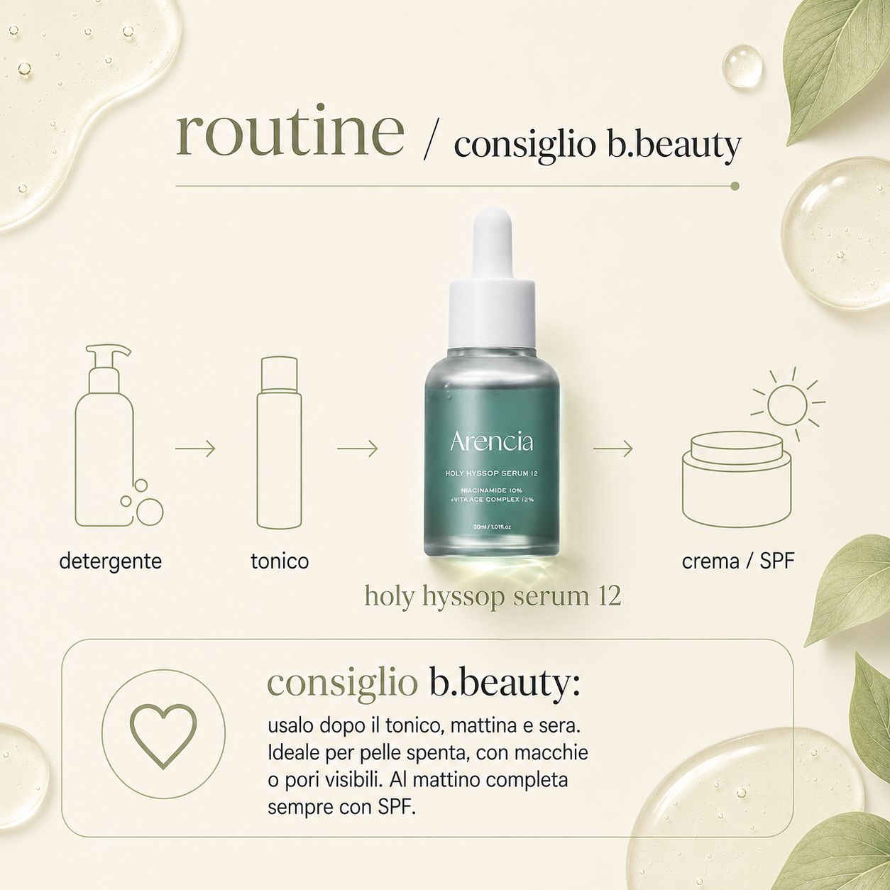 Arencia – Holy Hyssop Serum 12 - immagine 4