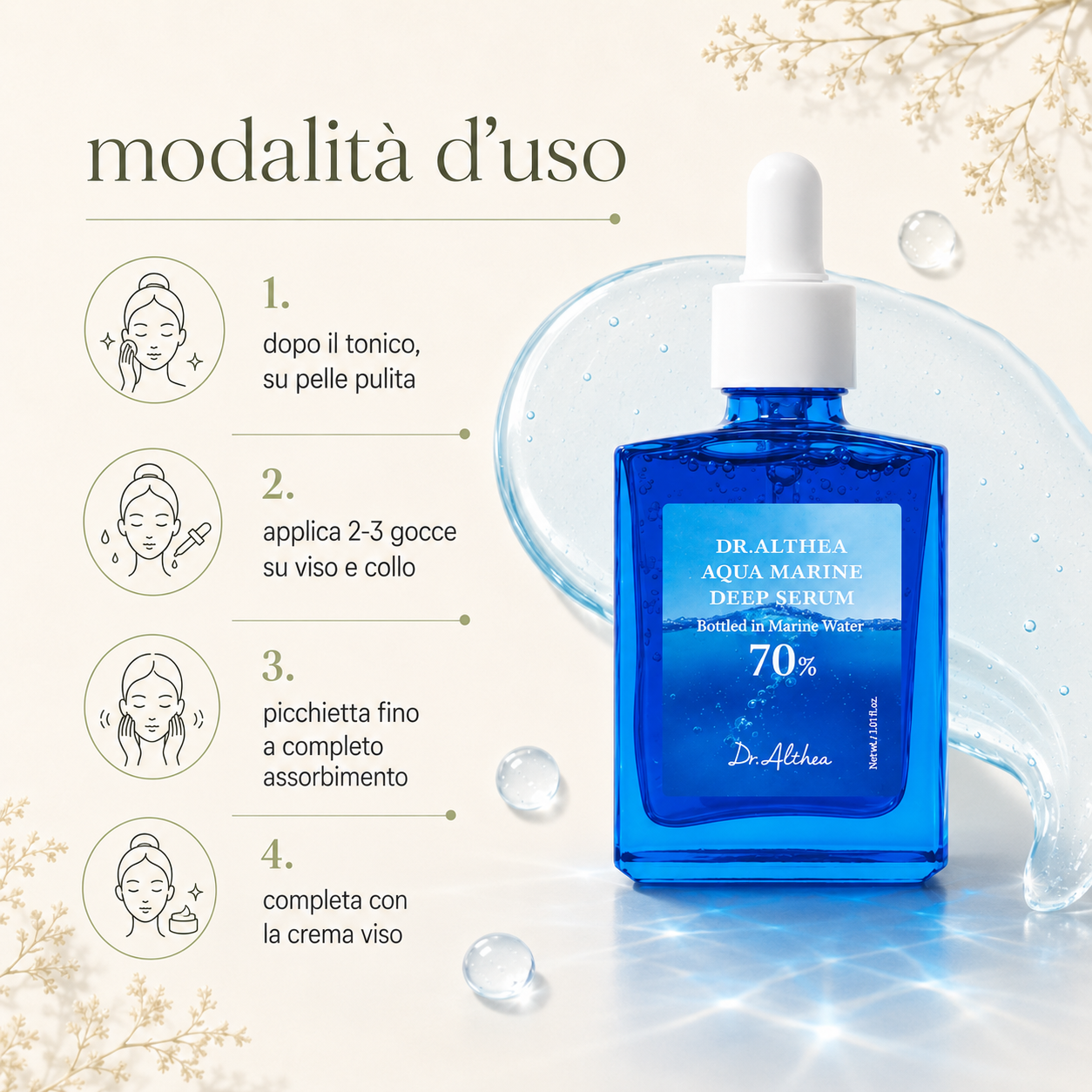 Dr. Althea – Aqua Marine Deep Serum - immagine 3