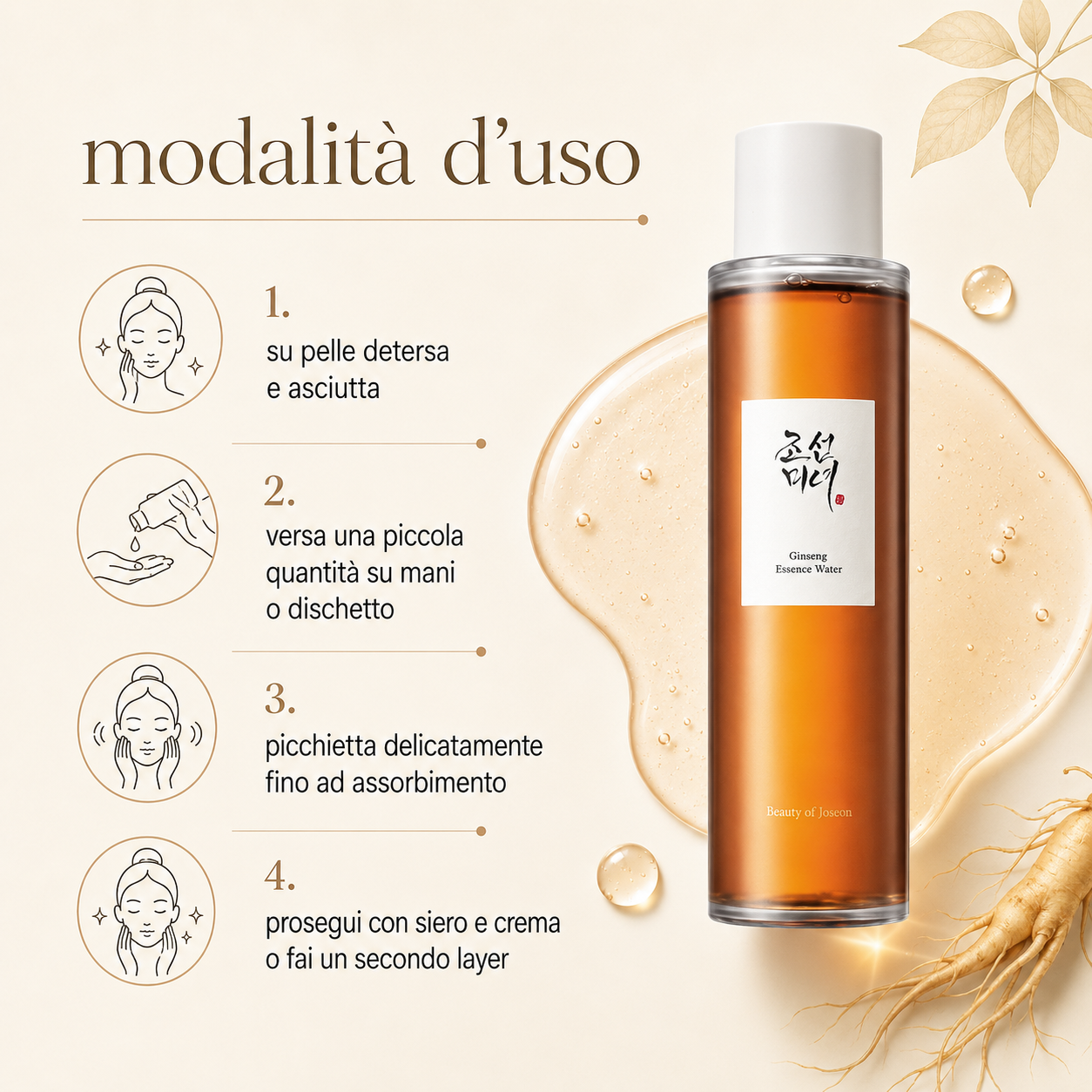 Beauty of Joseon – Ginseng Essence Water - immagine 3