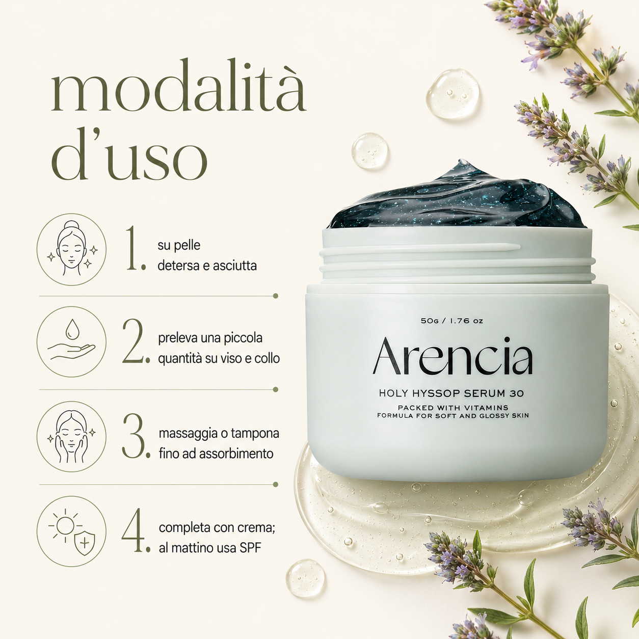 Arencia – Holy Hyssop Serum 30 - immagine 3