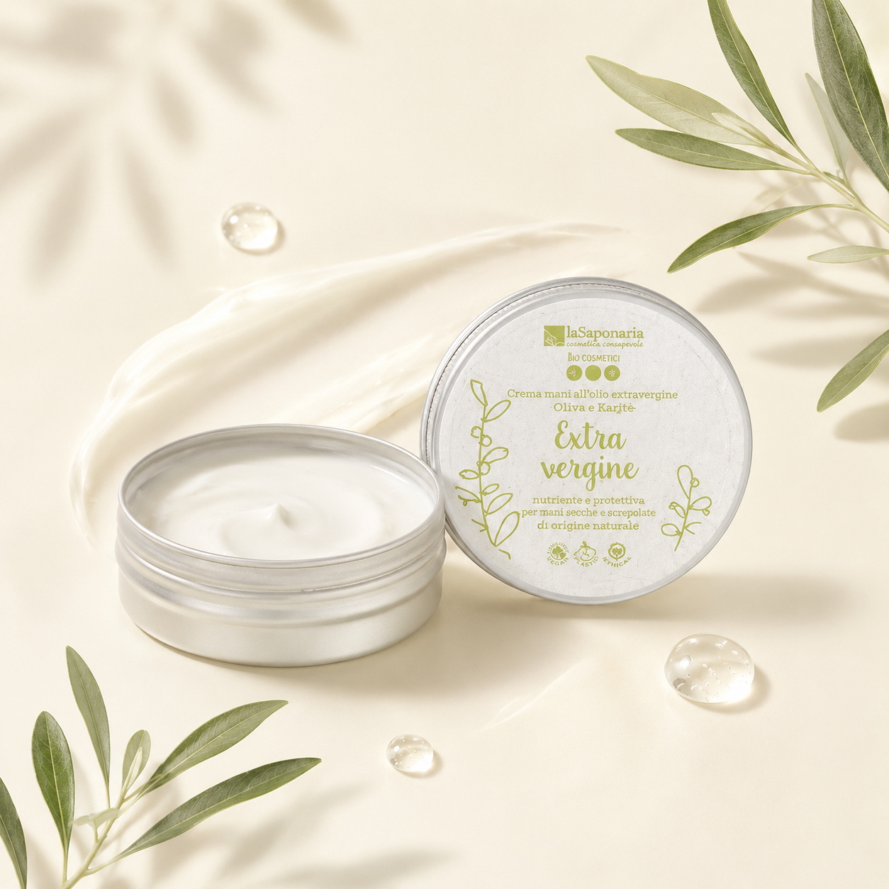 La Saponaria – Crema Mani Extravergine