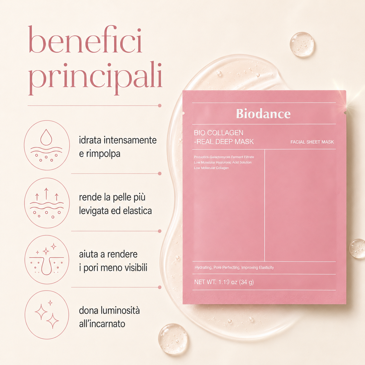 Biodance - Bio-Collagen Real Deep Mask - immagine 2
