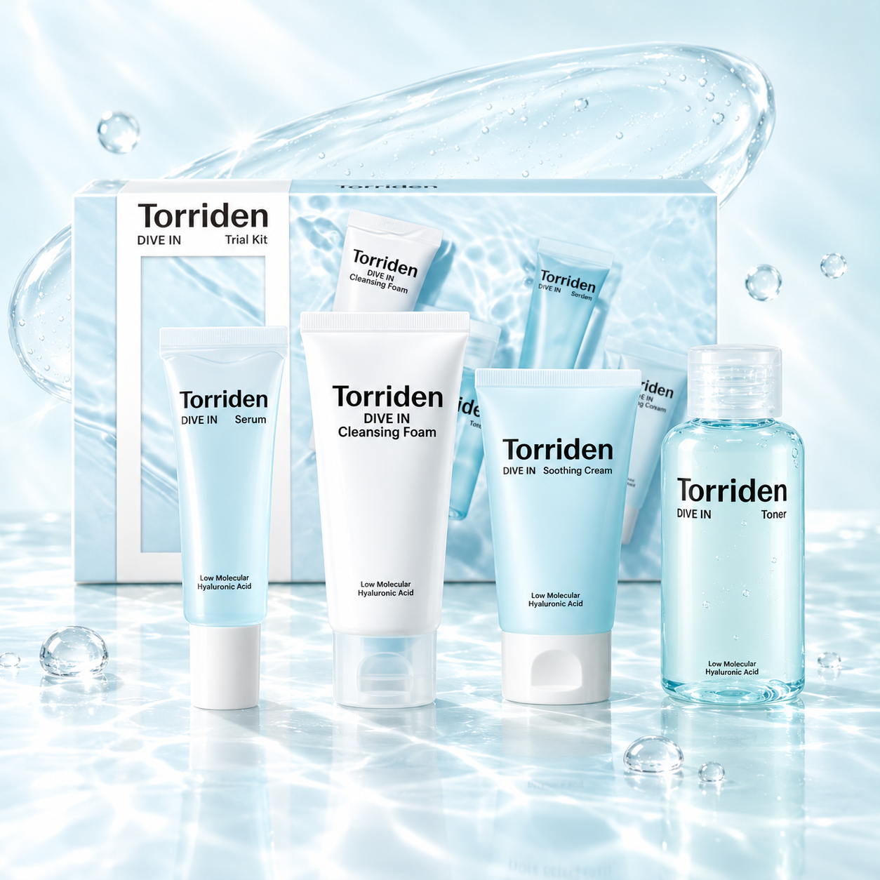 Torriden – DIVE-IN Trial Kit 4 Minisize
