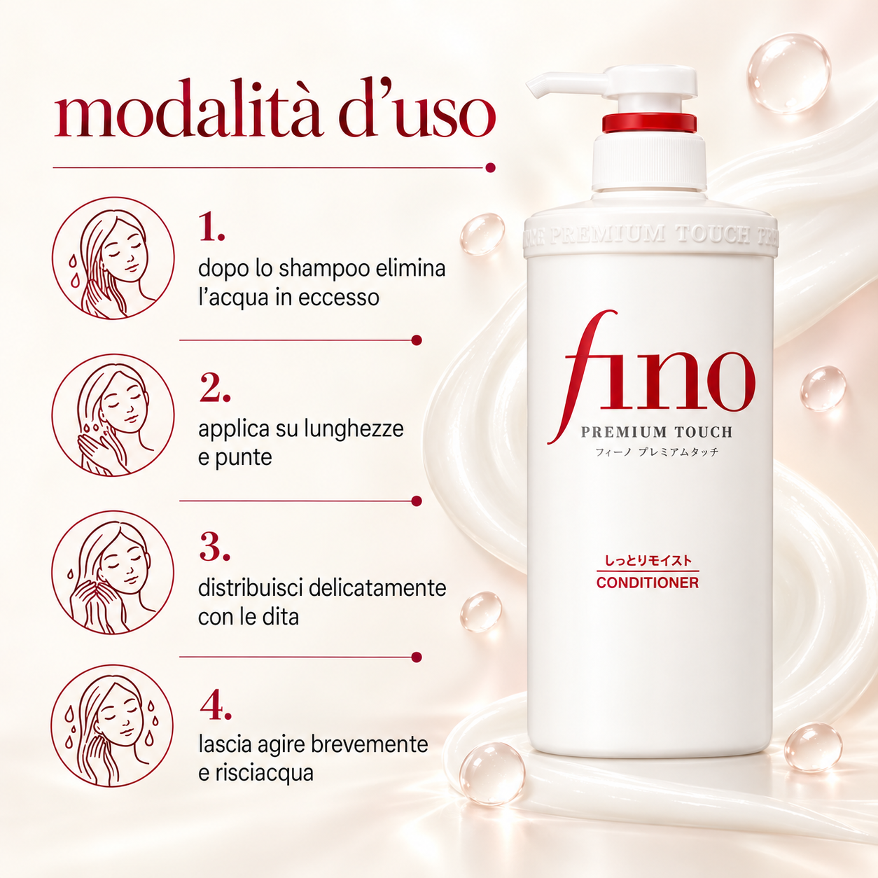 Shiseido – Fino Premium Touch Moist Conditioner - immagine 3